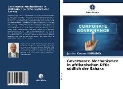 Governance-Mechanismen in afrikanischen DFSs südlich der Sahara