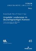 Linguistic Landscapes im deutschsprachigen Kontext