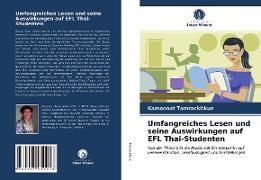 Umfangreiches Lesen und seine Auswirkungen auf EFL Thai-Studenten