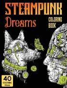 Steampunk Dreams Coloring Book