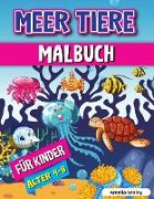 Meerestiere Malbuch für Kinder
