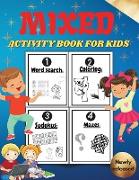Mixed Activity Book for Kids