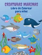 Criaturas Marinas Libro para Colorear