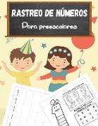 Libro de trazado de números para preescolares