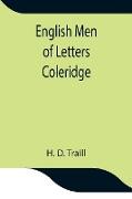 English Men of Letters, Coleridge