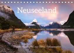 Neuseeland - Traumlandschaften aus einem Naturparadies (Tischkalender 2022 DIN A5 quer)