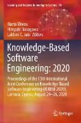 Knowledge-Based Software Engineering: 2020