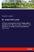 Dr. Underhill's Letter