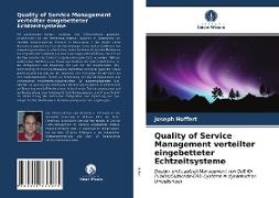 Quality of Service Management verteilter eingebetteter Echtzeitsysteme