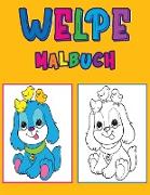 Welpe Malbuch