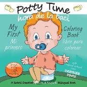 My First Potty Time Coloring Book / Mi primero hora de la baci libro para colorear