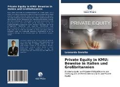 Private Equity in KMU: Beweise in Italien und Großbritannien