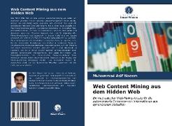 Web Content Mining aus dem Hidden Web