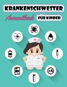 Krankenschwester Malbuch für Kinder