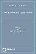 Das Bonner Juristische Forum