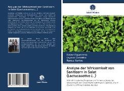 Analyse der Wirksamkeit von Sanitizern in Salat (Lactucasativa L. )