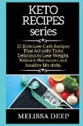 Keto Recipes: 21 Keto Low Carb Rcipes That Actually Taste Delicious to Lose Weight, Balance Hormones and Healthy Life Style