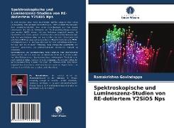 Spektroskopische und Lumineszenz-Studien von RE-dotiertem Y2SiO5 Nps