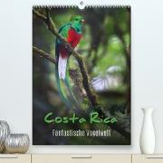 Costa Rica - Fantastische Vogelwelt (Premium, hochwertiger DIN A2 Wandkalender 2022, Kunstdruck in Hochglanz)