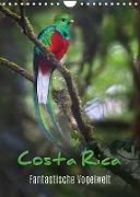 Costa Rica - Fantastische Vogelwelt (Wandkalender 2022 DIN A4 hoch)