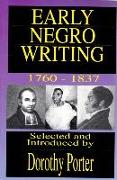 Early Negro Writing