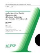 Author-Perceived Quality Characteristics of STM Journals