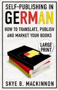 Self-Publishing in German