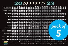 2023 Moon Calendar Card (5 pack)