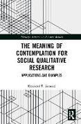 The Meaning of Contemplation for Social Qualitative Research