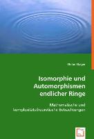 Isomorphie und Automorphismen endlicher Ringe