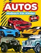 Autos-Malbuch Für Kinder Von 6-12 Jahren