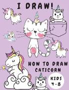 How to Draw Caticorn Kids 4-8