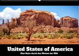 USA - Panoramareise durch den Westen (Wandkalender 2022 DIN A2 quer)