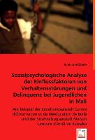 Sozialpsychologische Analyse der Einflussfaktoren von Verhaltensstörungen und Delinquenz bei Jugendlichen in Mali
