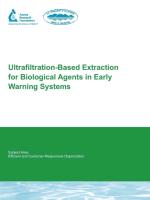 Ultrafiltration-Based Extraction for Biological Agents in Early Warning Systems