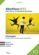 Abschluss 2022 - Mittlerer Schulabschluss Nordrhein-Westfalen Lösungen Realschule