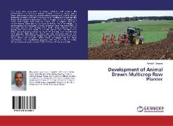 Development of Animal Drawn Multicrop Row Planter