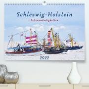 Schleswig-Holstein Sehenswürdigkeiten (Premium, hochwertiger DIN A2 Wandkalender 2022, Kunstdruck in Hochglanz)
