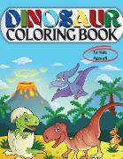 Dinosaur Coloring Book for Kids Ages 4-8