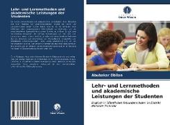 Lehr- und Lernmethoden und akademische Leistungen der Studenten