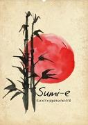 Sumi-e Kunst im japanischen Stil (Wandkalender 2022 DIN A2 hoch)