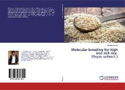 Molecular breeding for high iron rich rice (Oryza sativa L.)