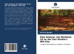 Eine Analyse von Merkmal 33 an der Van Winkle's Mill Site