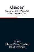 Chambers' Edinburgh Journal, No. 425, Volume XVII, New Series, February 21, 1852