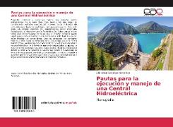 Pautas para la ejecución y manejo de una Central Hidroeléctrica