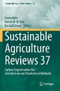 Sustainable Agriculture Reviews 37