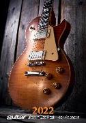 guitar Gibson Les Paul - der Kalender 2022