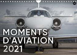 MOMENTS D´AVIATION 2022 (Calendrier mural 2022 DIN A4 horizontal)