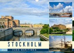 Stockholm - Vues maritimes (Calendrier mural 2022 DIN A3 horizontal)