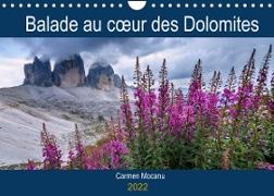 Balade au coeur des Dolomites (Calendrier mural 2022 DIN A4 horizontal)